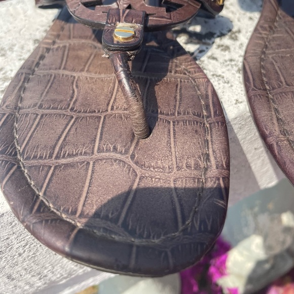 Tory Burch Miller Sandals. - Picture 6 of 12